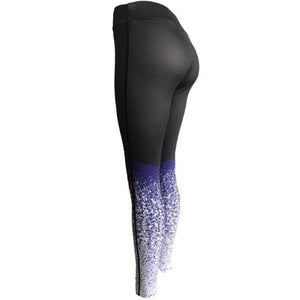 Gradient Print Fitness Leggings