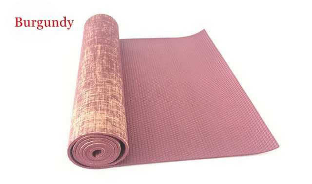 Linen Yoga Mat